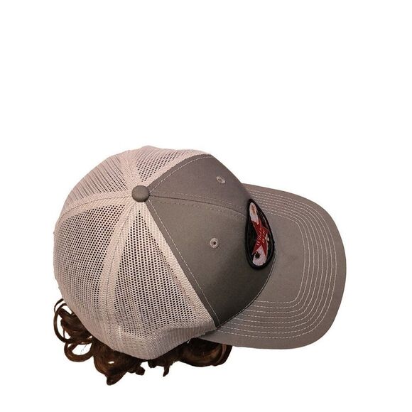 Wild June Western Style Gin Snapback Hat Gray Patch Embroidered Casual - Picture 5 of 8